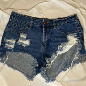 Fashion Nova Jean Shorts